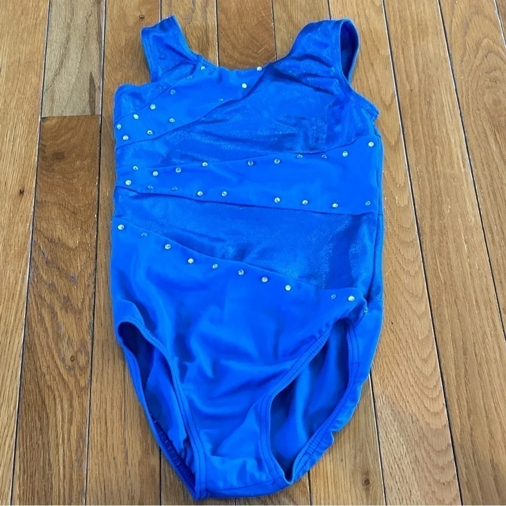 3 Balera Freestyle Little Stars Leotard Biketard Child Small CS Black Blue Pink